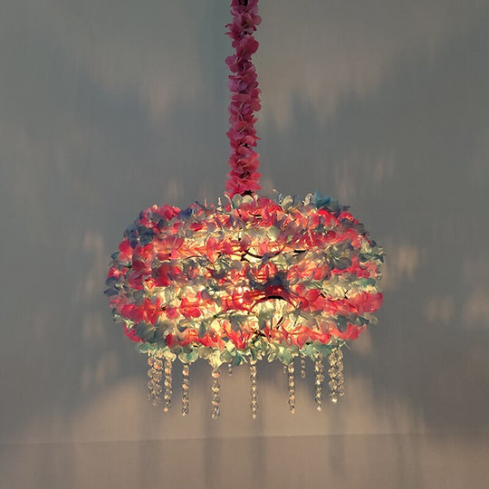 Plant Chandelier Net Red Music Western Restaurant Coffee Bar Hot Pot Shop Lighting Creative Cherry