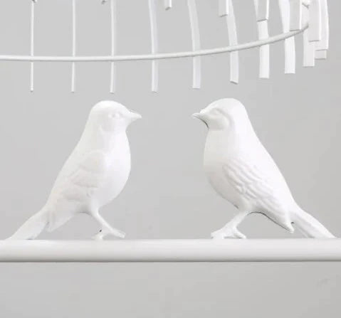 American Bird Chandelier Creative Cage Lamp Pendant