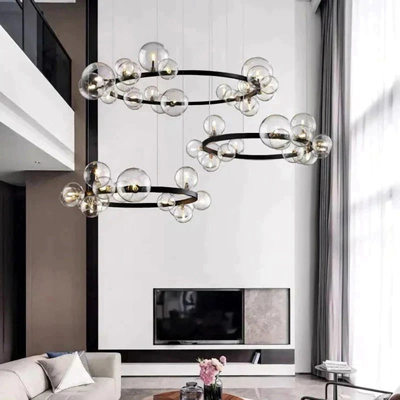 Aisha - Led Glass Chandelier Chandelier
