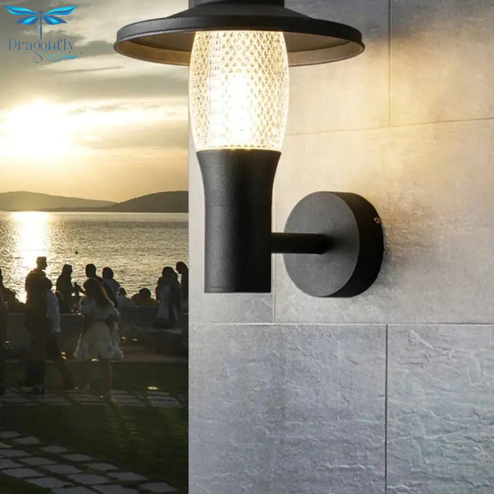 Aluminum Modern Led Waterproof Ip67 Wall Lighting 12W Indoor Outdoor Lamp For Garden Street