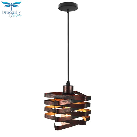 Alviro - Vintage Retro Loft Pendant Light Industrial Hanging Lamp