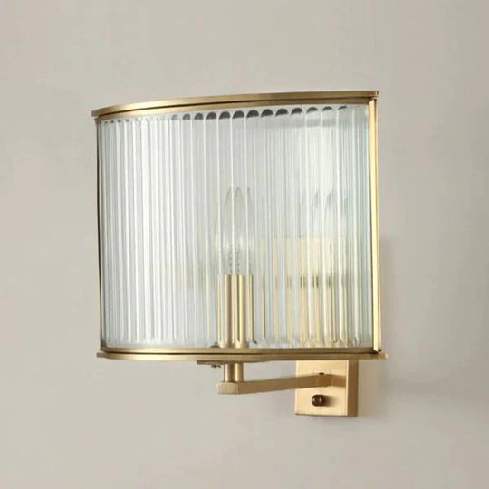 American Modern Study Bedroom Restaurant All - Copper Wall Lamp Copper Lamps