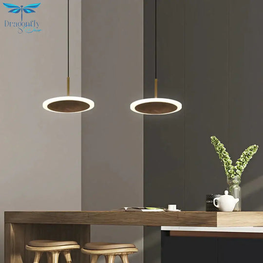 Araceli - Solid Walnut Pendant Light