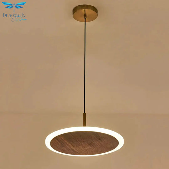 Araceli - Solid Walnut Pendant Light