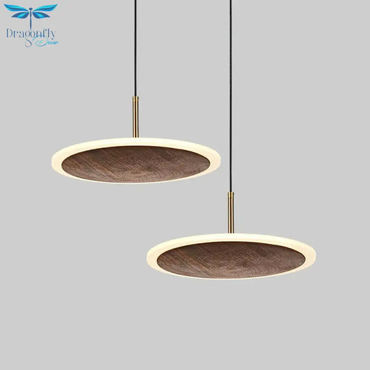 Araceli - Solid Walnut Pendant Light