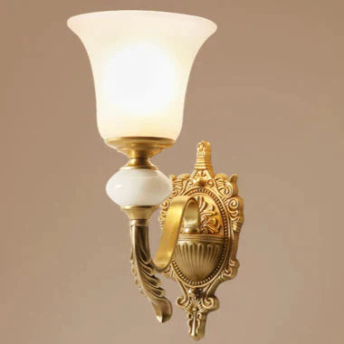 Domestic American Country All Copper Wall Lamp Lamps