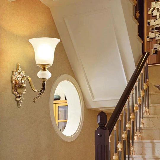 Domestic American Country All Copper Wall Lamp Lamps