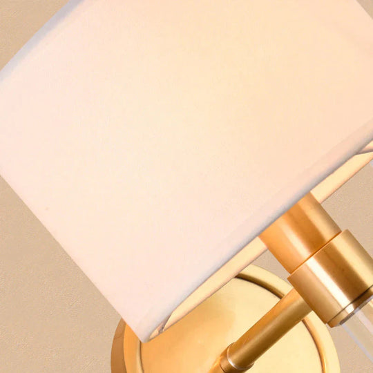 Full Copper Post - Modern Wall Lamp Simple Beautiful Nordic Living Room Study Bedroom Model Lamps