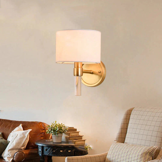 Full Copper Post - Modern Wall Lamp Simple Beautiful Nordic Living Room Study Bedroom Model Lamps