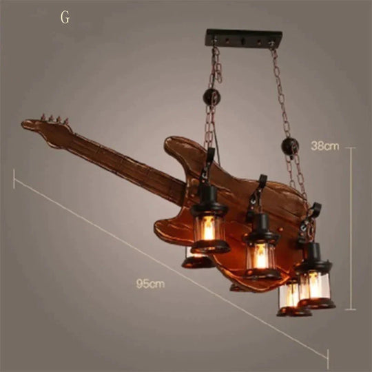 Restaurant Bar American Chandelier Retro Idea G Pendant