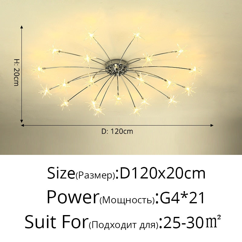 Glory - Led Flowers Chandeliers Pendant Lighting