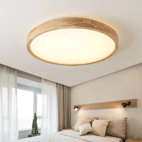 Helena - Led Ceiling Light Modern Lamp Panel Living Room Round Lighting Fixture Remote Control
