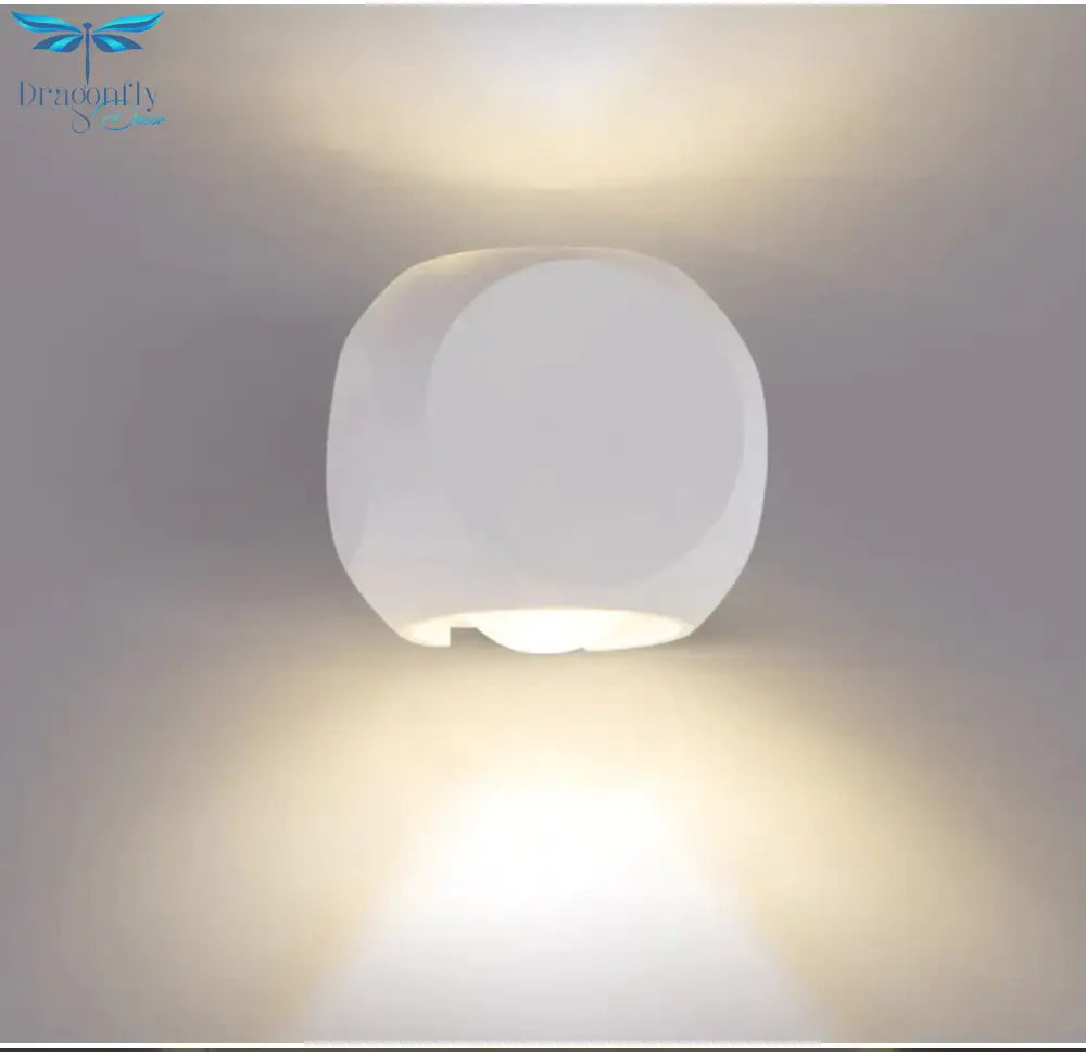 Indoor Lighting Led Wall Lamp Ip65 Waterproof &amp; Outdoor Aluminum Light Surface Mounted Cube Garden