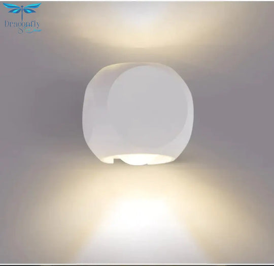 Indoor Lighting Led Wall Lamp Ip65 Waterproof &amp; Outdoor Aluminum Light Surface Mounted Cube Garden