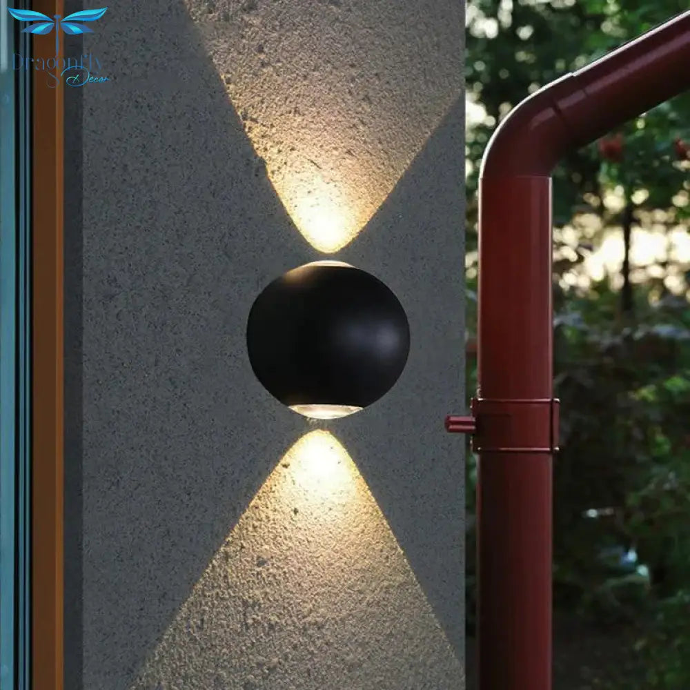 Indoor Lighting Led Wall Lamp Ip65 Waterproof & Outdoor Aluminum Light Surface Mounted Cube Garden