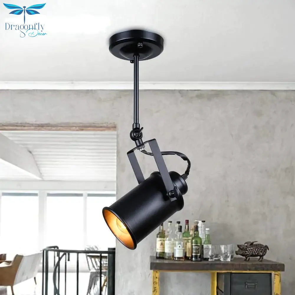 Industrial Pendant Light Vintage Loft Spotlights American Lamp Led Restaurant Cafe Bar Decoration