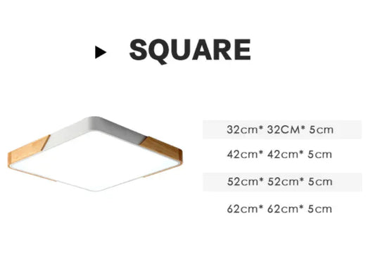 Jaiden - Modern Led Ceiling Light Surface Mount Flush Lamp Indoor Lighting Fixture Living Room