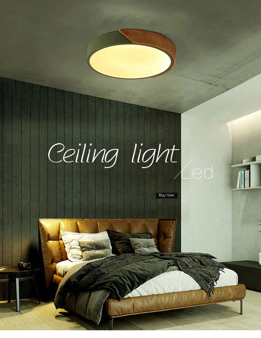 Jaiden - Modern Led Ceiling Light Surface Mount Flush Lamp Indoor Lighting Fixture Living Room