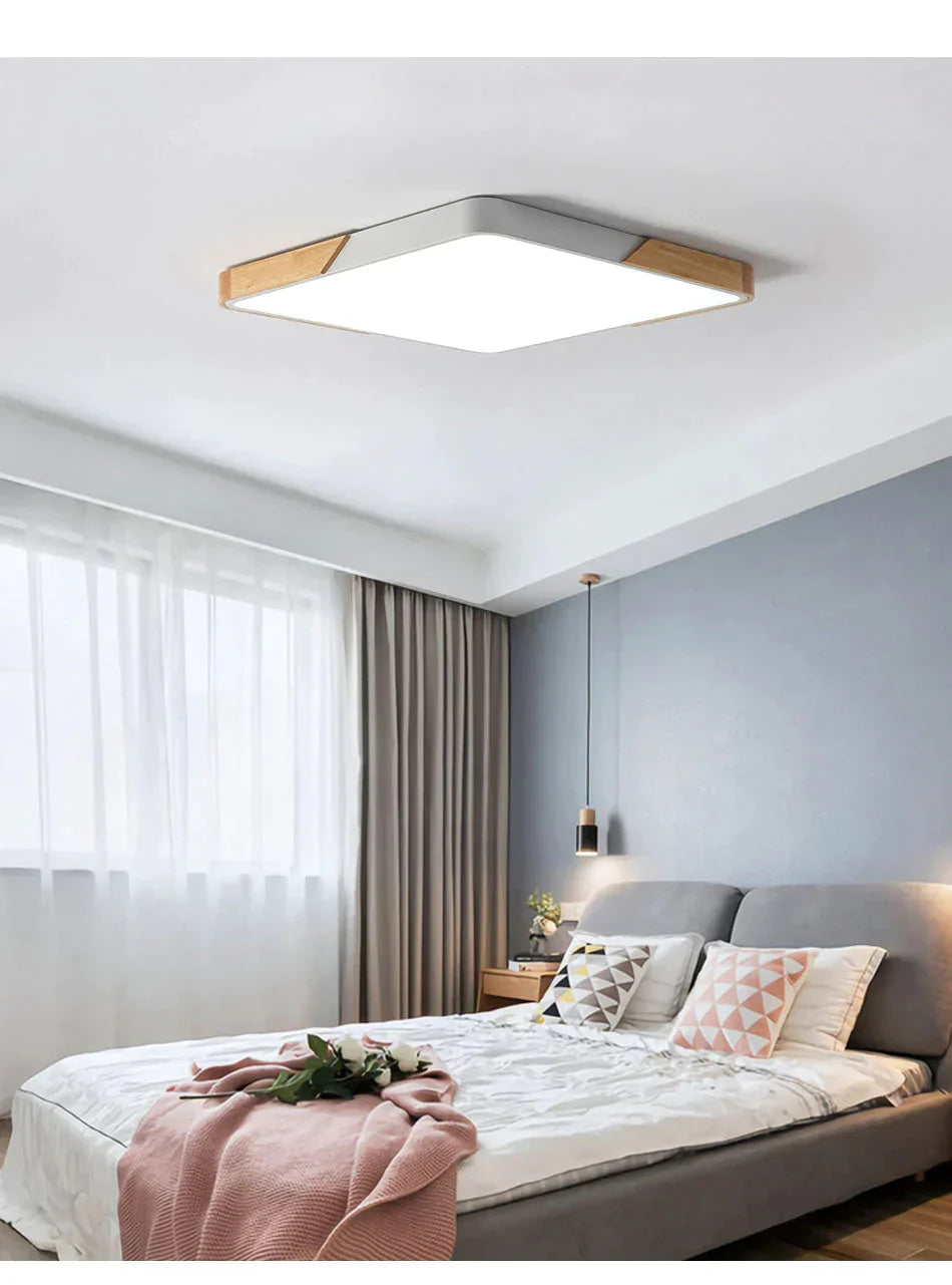 Jaiden - Modern Led Ceiling Light Surface Mount Flush Lamp Indoor Lighting Fixture Living Room