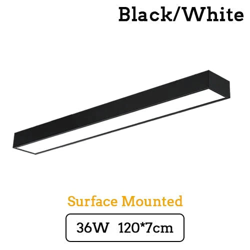 Led Modern Ceiling Light Lam Surface Mount Flush Panel Rectangle Lighting For Home And Commercial