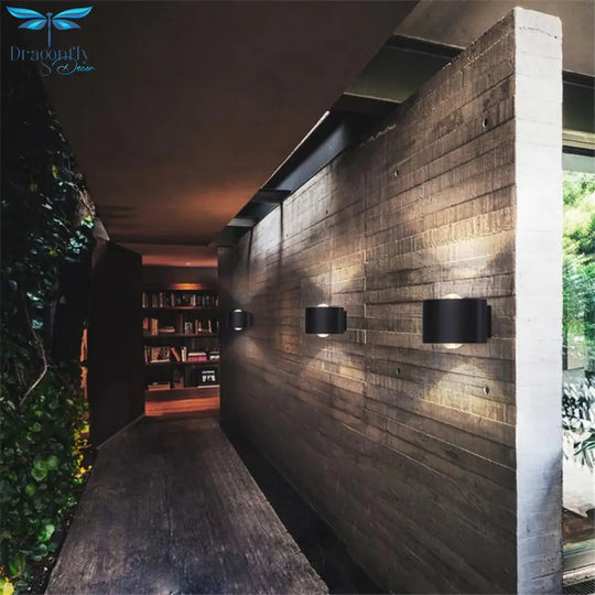 Led Outdoor Waterproof Wall Lamp Led Light Porch Courtyard Garden Lights Balconi Lighting Outdoor