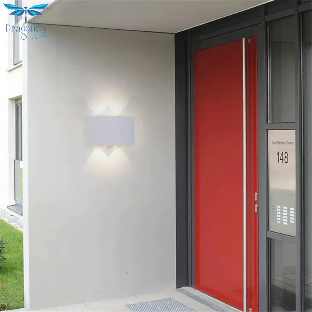 Led Outdoor Waterproof Wall Lamp Led Light Porch Courtyard Garden Lights Balconi Lighting Outdoor