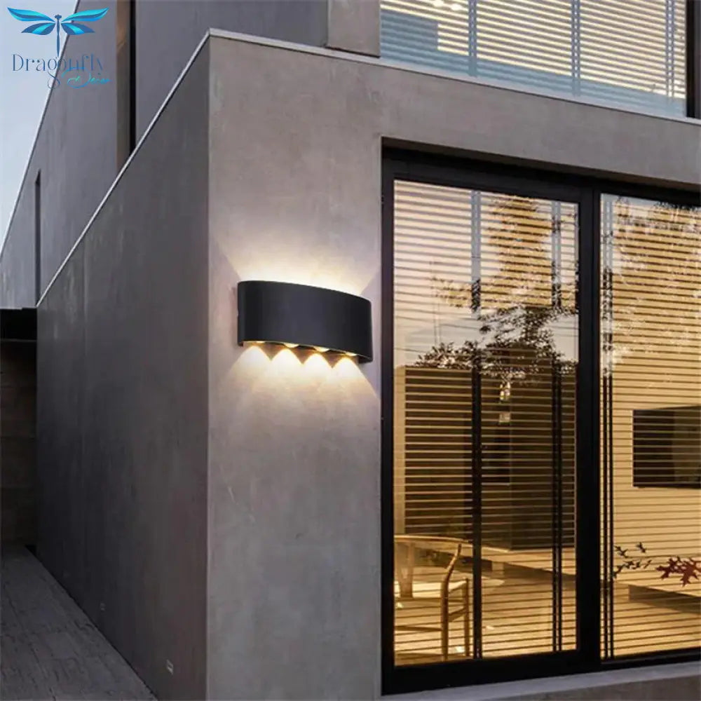Led Outdoor Waterproof Wall Lamp Led Light Porch Courtyard Garden Lights Balconi Lighting Outdoor