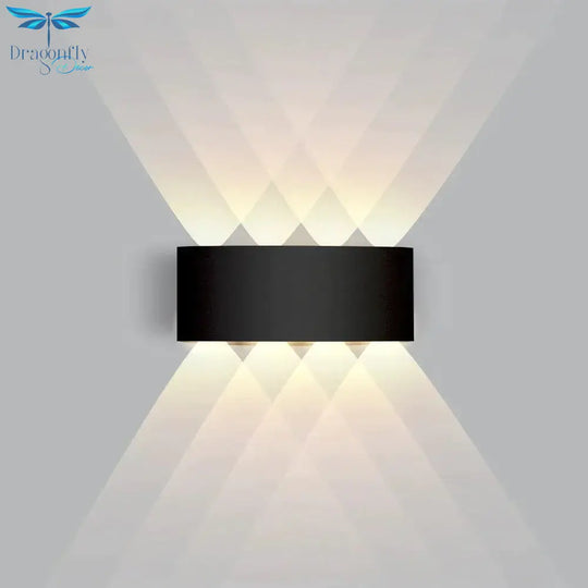 Led Wall Light Outdoor Waterproof Modern Nordic Style Indoor Lamps Living Room Porch Garden Lamp 2W