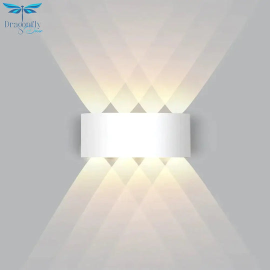 Led Wall Light Outdoor Waterproof Modern Nordic Style Indoor Lamps Living Room Porch Garden Lamp 2W