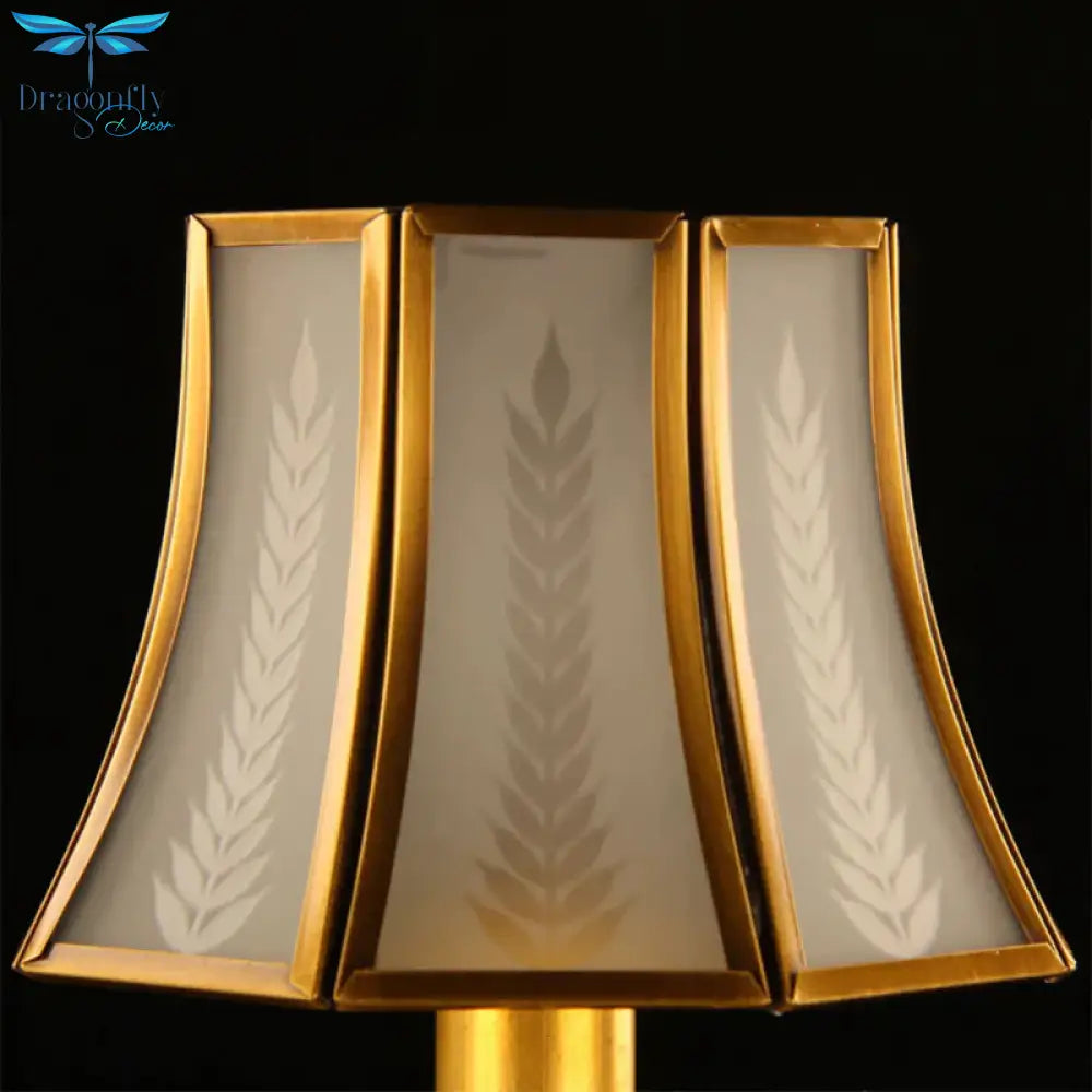 Metal Gold Chandelier Lighting Curved Arm 3/5/6 Lights Colonialist Hanging Lamp Kit