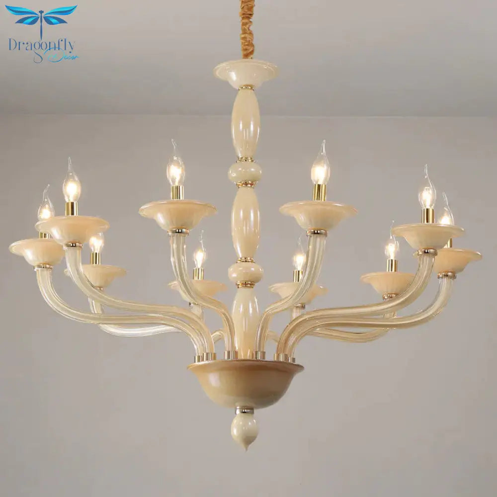 Metal Starburst Chandelier Lighting Vintage 6/10/11 Bulbs Living Room Suspension Pendant Light In