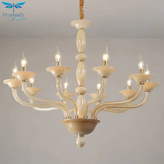 Metal Starburst Chandelier Lighting Vintage 6/10/11 Bulbs Living Room Suspension Pendant Light In