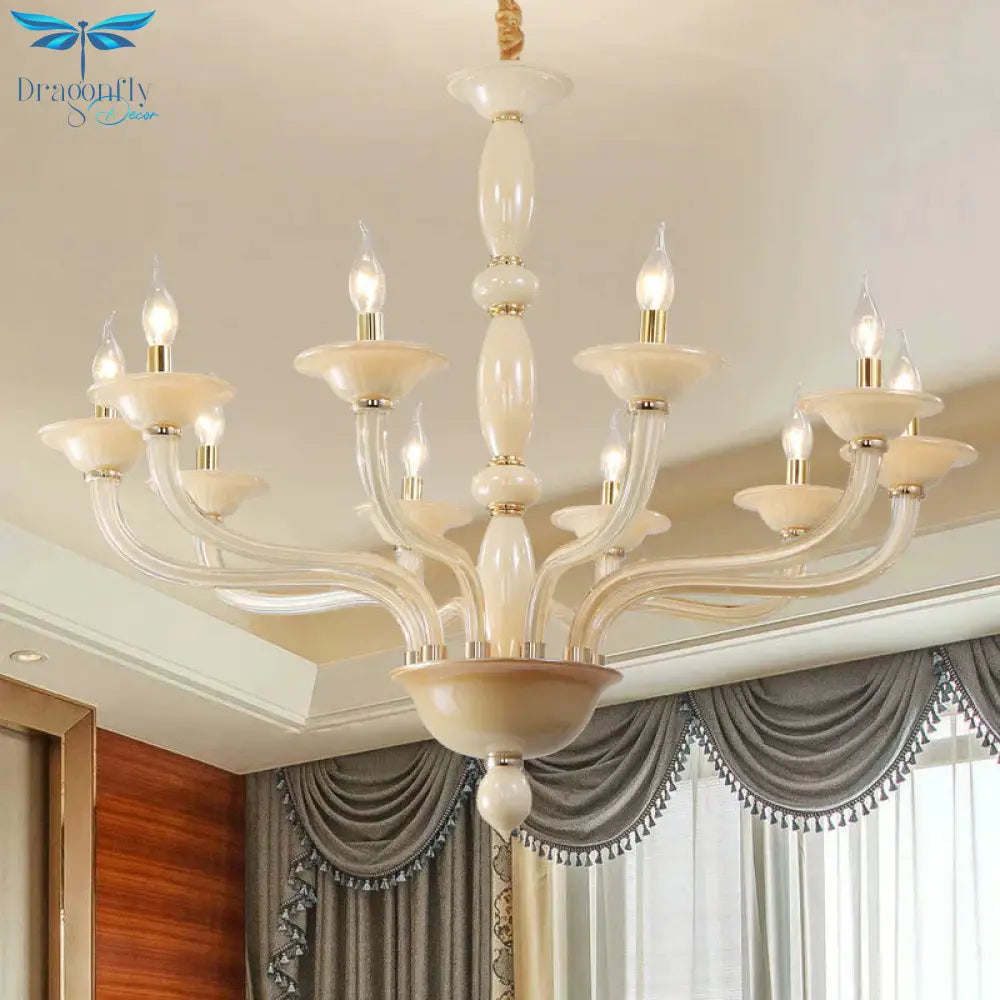 Metal Starburst Chandelier Lighting Vintage 6/10/11 Bulbs Living Room Suspension Pendant Light In