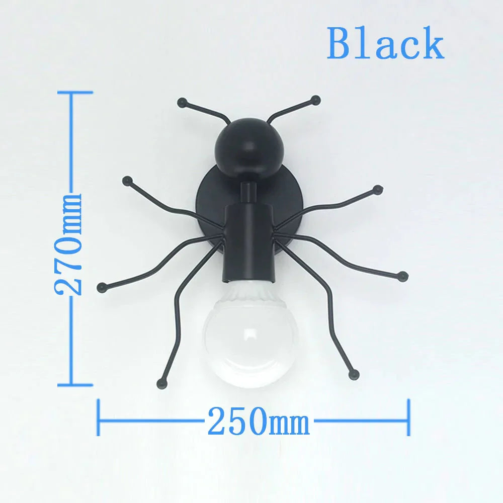 Modern Creative Minimalism Metal Robot Ants Lamps For Kids Baby Living Room P13 / 220V Warm White