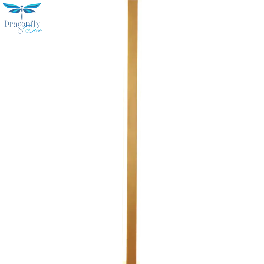 Modern Ip65 Waterproof Outdoor Lights Stainless Steel Long Led Wall Lamp Gold Light Garden Porch