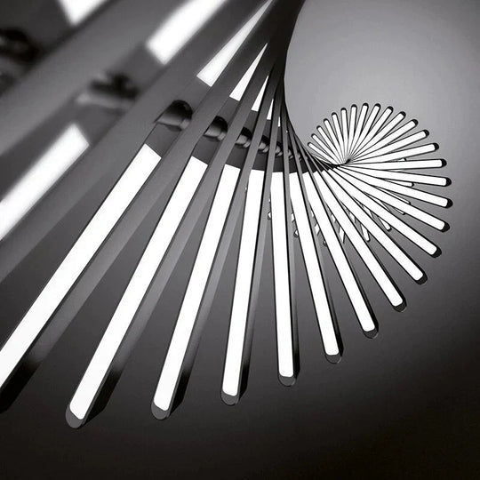 Modern Led Chandelier Lighting Nordic Loft Black White Hanging Pendant Light