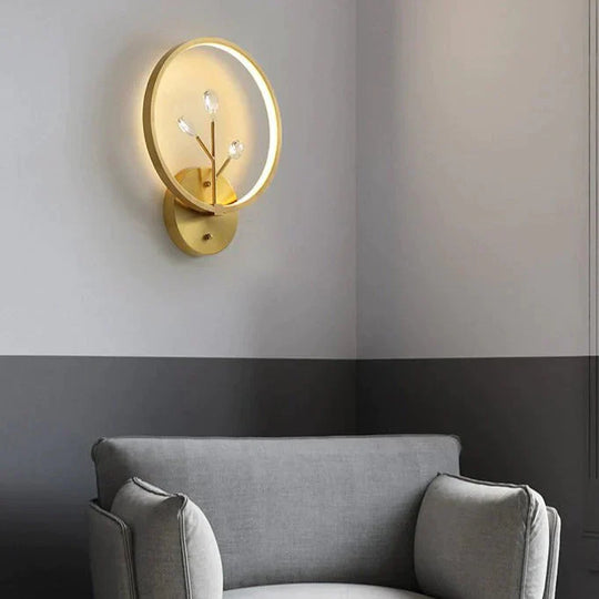Modern Minimalist Bedroom Headlights With All - Copper Wall Lamps Copper