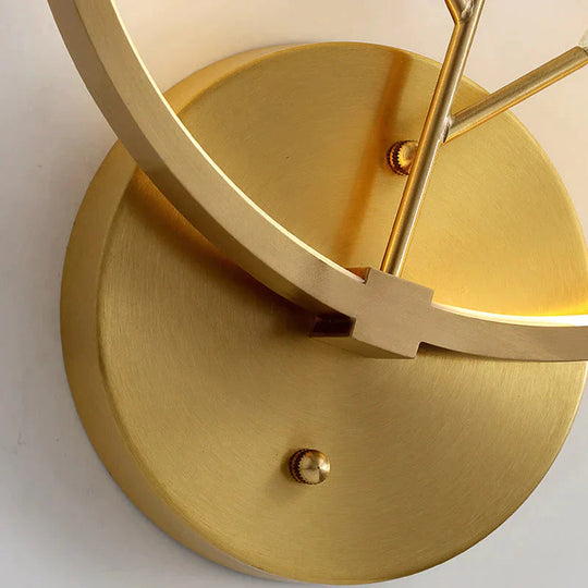 Modern Minimalist Bedroom Headlights With All - Copper Wall Lamps Copper