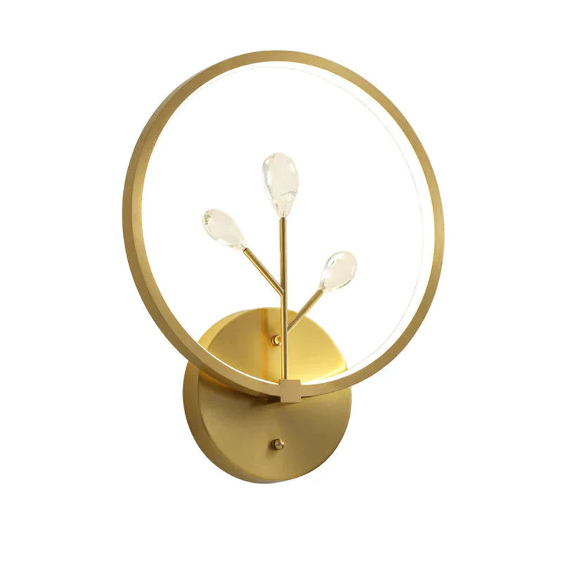 Modern Minimalist Bedroom Headlights With All - Copper Wall Lamps Copper