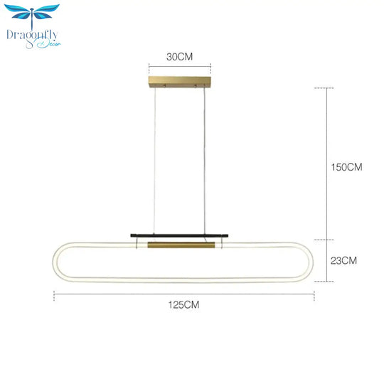 Modern Minimalist Led Pendant Lighting For Dining Room Kitchen Fixture