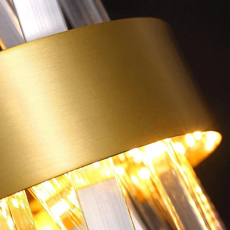 Modern Simple Corridor Crystal Copper Wall Lamp Lamps