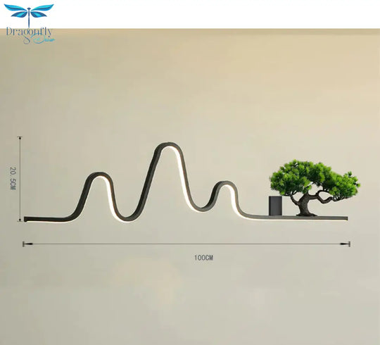 New Outdoor Lighting Ip65 Waterproof Led Wall Lamp Modern Garden Villa Landscape Decoration Plant
