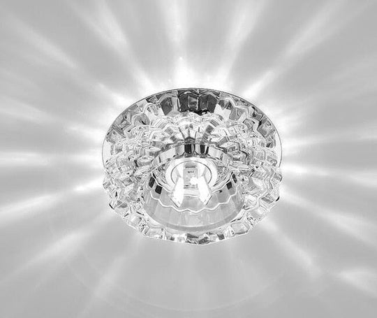 Nia - Flush Mount Small Led Ceiling Light For Art Gallery Decoration Front Balcony Lamp Porch Light