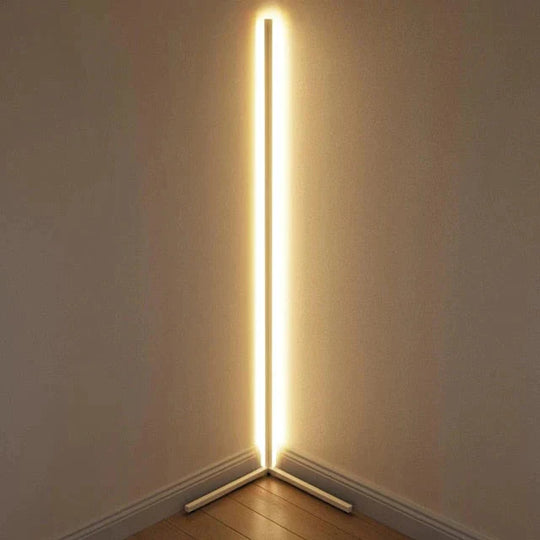 Nordic Led Floor Lamp Rgb Corner Right Angle Lights Coloful Bedroom Lamp Lighting Remote Control