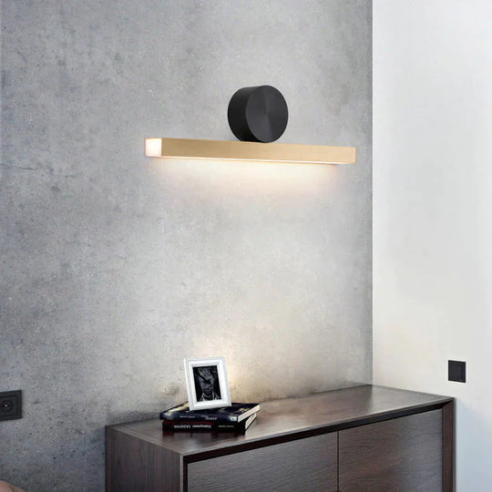 Nordic Luxury Simple Creative Modern Background Wall Corridor Copper Lamp Lamps