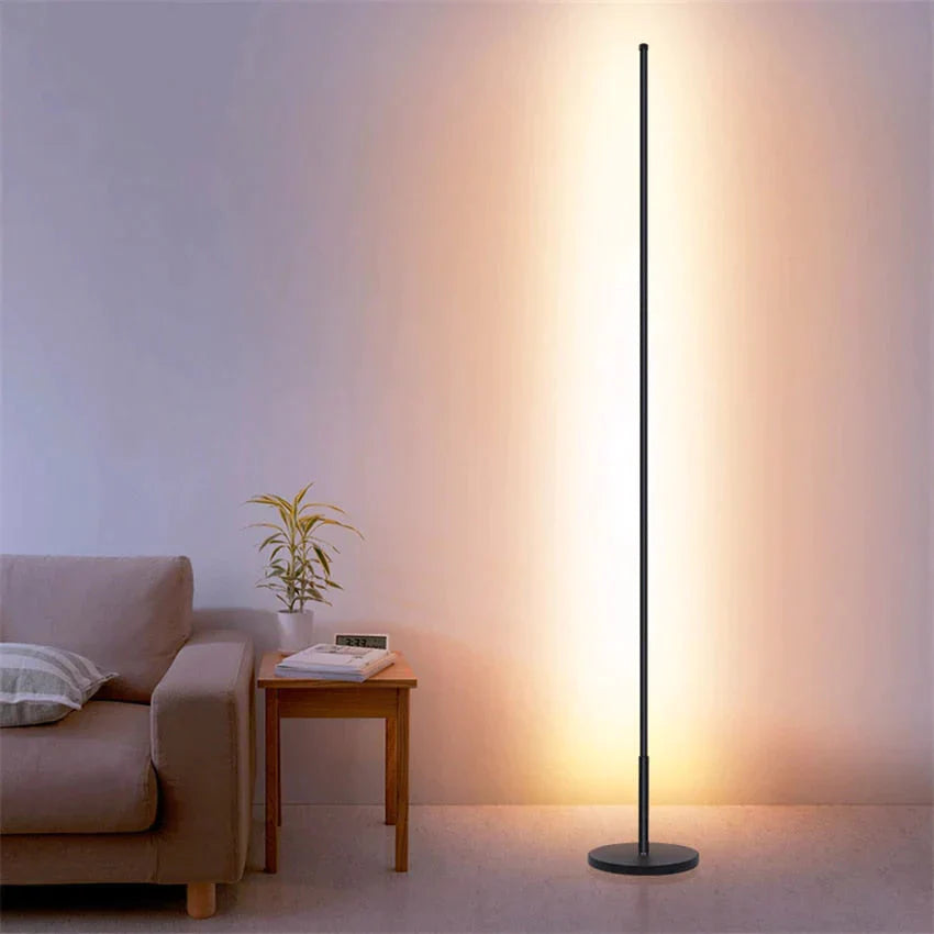 Nordic Minimalism Led Floor Lamp Bedroom Bedside Decoration Home Light Indoor Lighting Standing