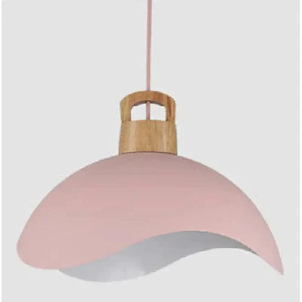 Nordic Modern Wood Aluminum E27 Pendant Lights Dining Room Bedroom Bedside Kitchen Living Billiard