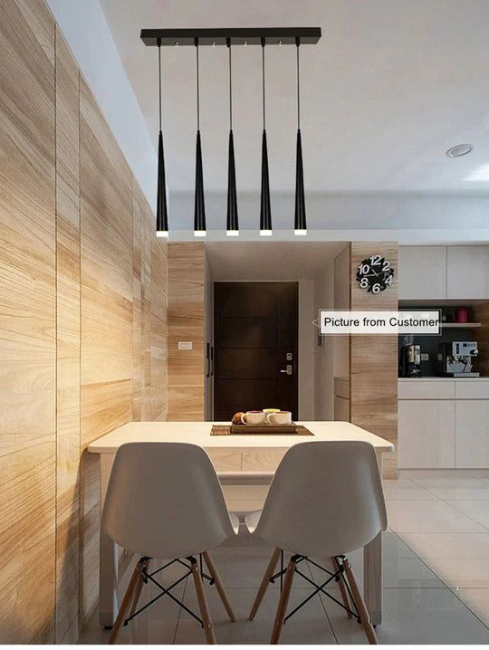 Novelty Led Pendant Lamp Dimmable Lights Kitchen Island Dining Room Shop Bar Counter Decoration