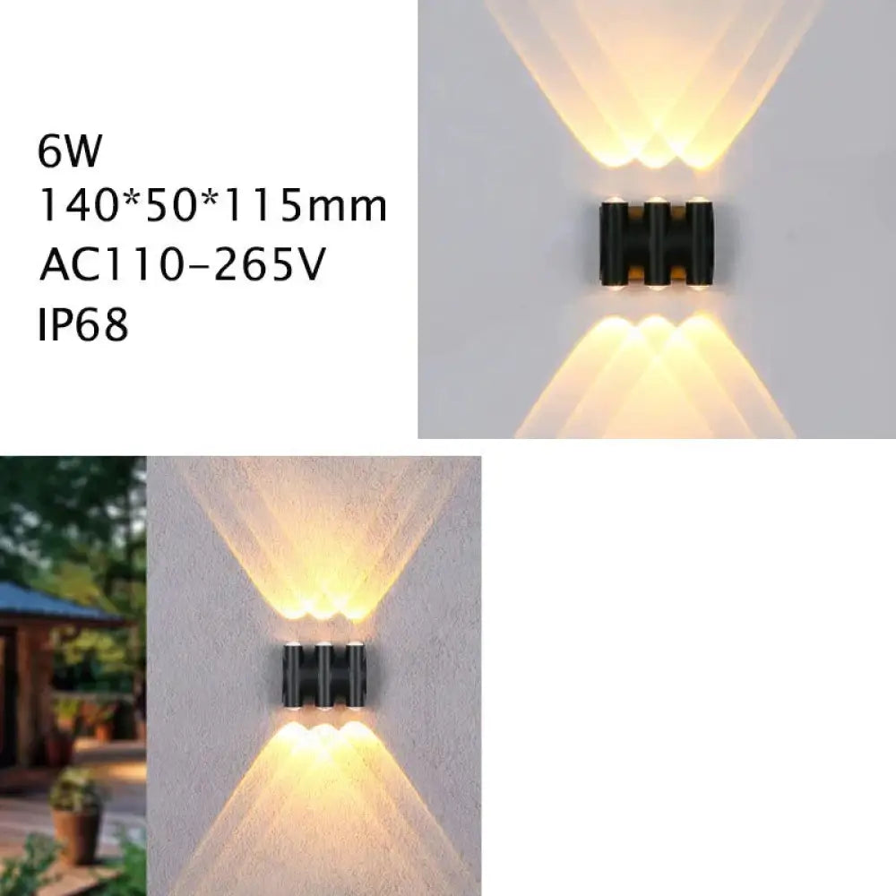 Outdoor Lighting Led Garden Light Alumunim Wall Lamp Villa Porch Street Sconce Lightings 110V -