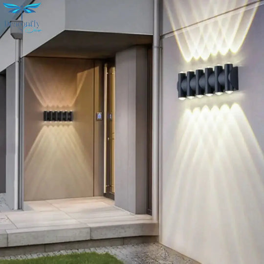 Outdoor Lighting Led Garden Light Alumunim Wall Lamp Villa Porch Street Sconce Lightings 110V -
